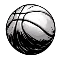 mandala with ball of basketball in the middle make the ball more it clearer tattoo design idea