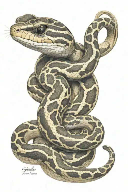 226+ Ball Python Tattoo Ideas in 2026 - BlackInk AI