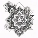 chaos theory tattoo design idea