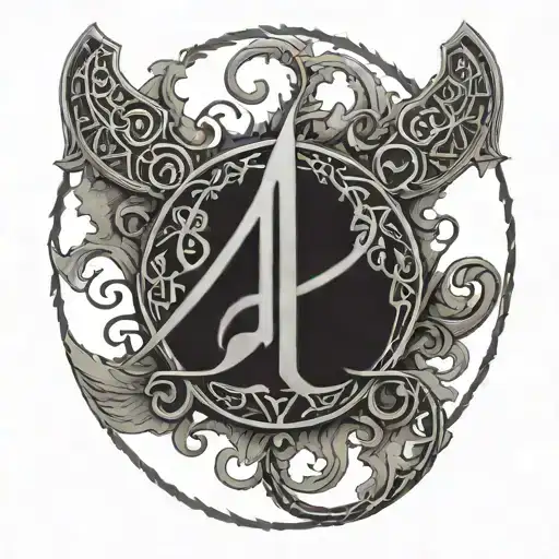 tengri turkic alphabet Make it Turkic Alphabet tattoo design idea