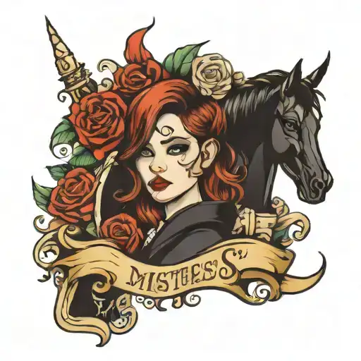property of mistress anna sign tattoo tattoo design idea