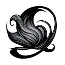 Wavelength tattoo design idea