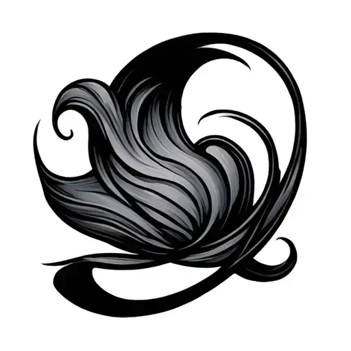 Wavelength tattoo design idea