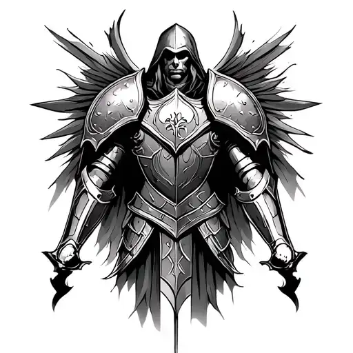 full armor of God tattoo design combining elements tattoo design idea
