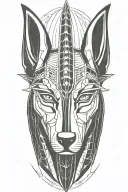 anubis tattoo design idea