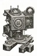 Neir automata black box tattoo design idea