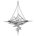 forgotten place tattoo design idea