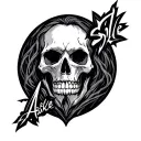 Asshole tattoo design idea