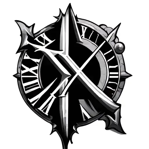 2003 Roman Numerals tattoo design idea