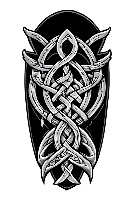 bjj irish celt half sleeve tattoo tattoo design idea