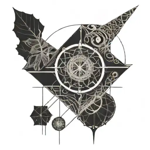 Alchemy Circle tattoo tattoo design idea