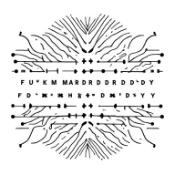 fuck me harder daddy in Morse code tattoo design idea