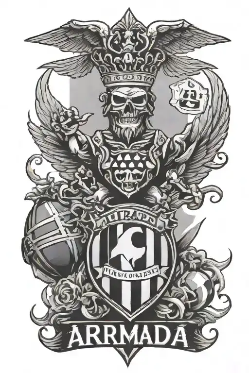 ultras football armada rijeka tattoo design idea