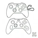 infinity symbol and xbox controller tattoo design idea