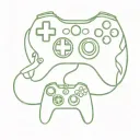 infinity symbol and xbox controller tattoo design idea