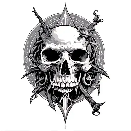 Atheist tattoo design idea