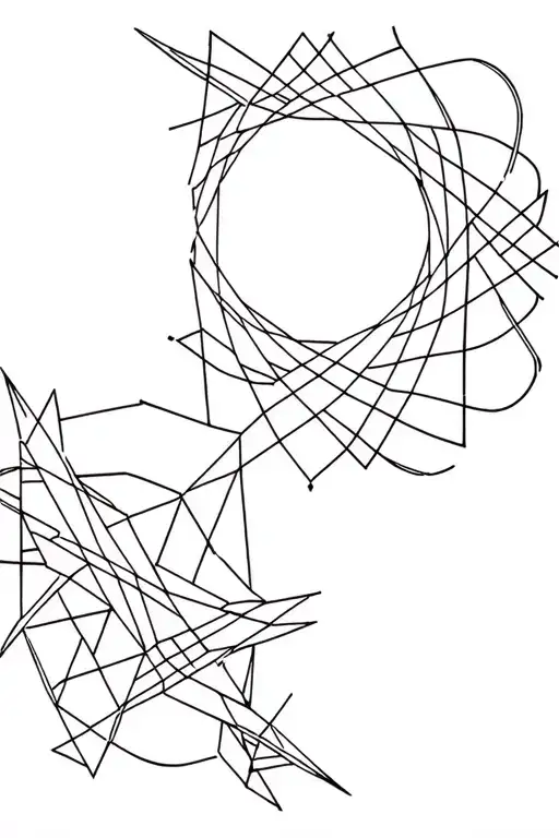 Add geometrical patterns to it tattoo design idea