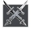 unique 2 swords cross sign tattoo design tattoo design idea