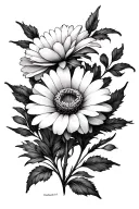 September birth flower, Ecclesiastes 3:11 tattoo design idea