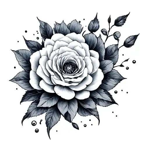 Braille tattoo design idea