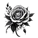 Pubic tattoo design idea