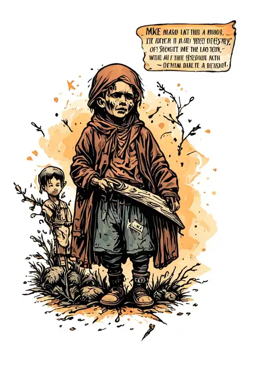 Make me a tattoo with the Bible verse walk through the shawdo of death with a lil boy and October 25 2010 and dark backg tattoo design idea