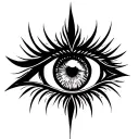Eye Of Sauron tattoo design idea