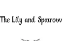 "The Lily and Sparrow " tattoo design idea