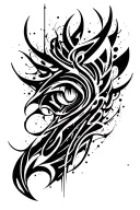 cybercygilism tatto abstract design tattoo design idea
