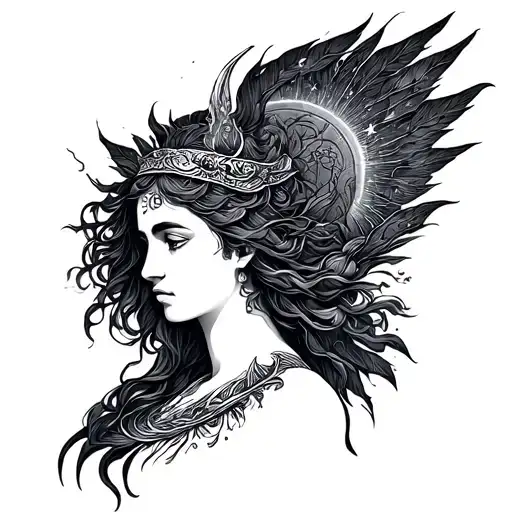 🌌 Upper Arm & Shoulder: Celestial and Zodiac Elements Aquarius, Libra, Sagittarius  Aquarius: Depict the Water Bearer p tattoo design idea