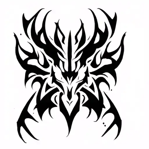 belial tattoo design idea