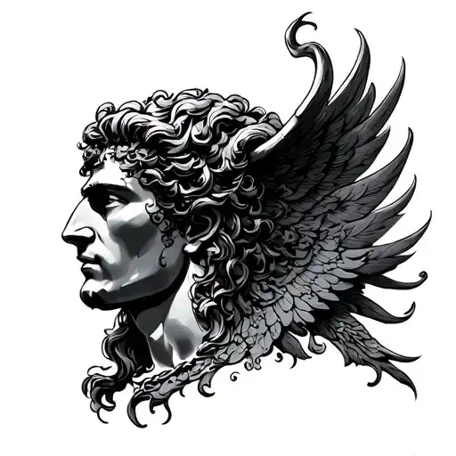Atlas Greek Mythology tattoo design idea