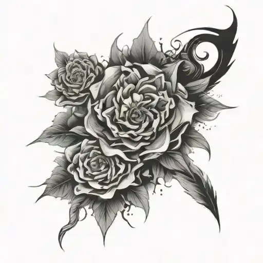 Risk Rich tattoo design idea