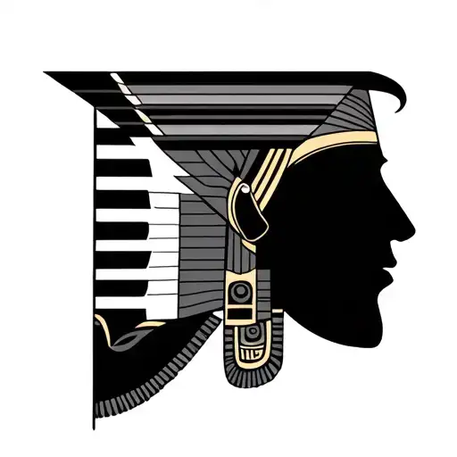 Egyptian tattoo design idea