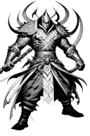 yoshimitsu from soul calibur tattoo design idea