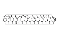 beehive pattern tattoo design idea