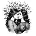 Aunt Niece tattoo design idea