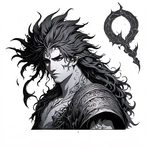 Meliodas tattoo design idea