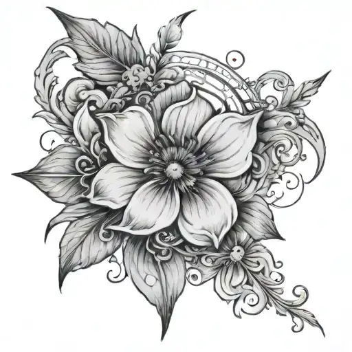 always nearby, quietly and unnoticed tattoo design idea