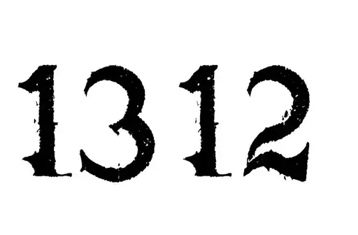 "1312" tattoo design idea