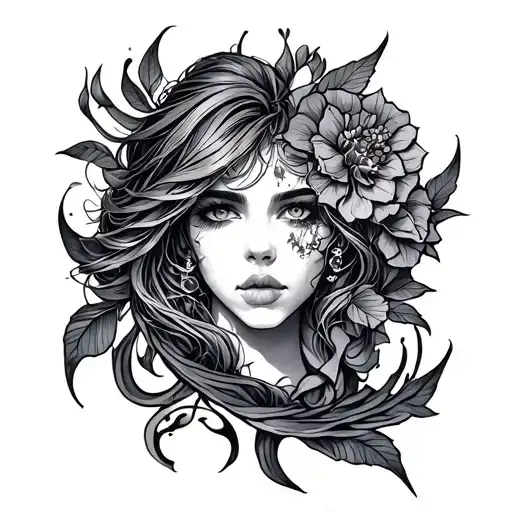 Ceruledge tattoo design idea