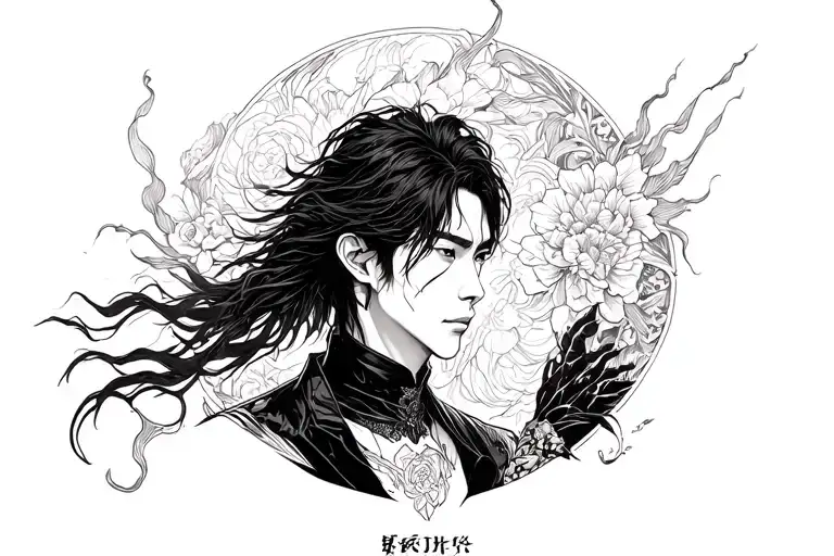 solo leveling sung jin woo tattoo design idea