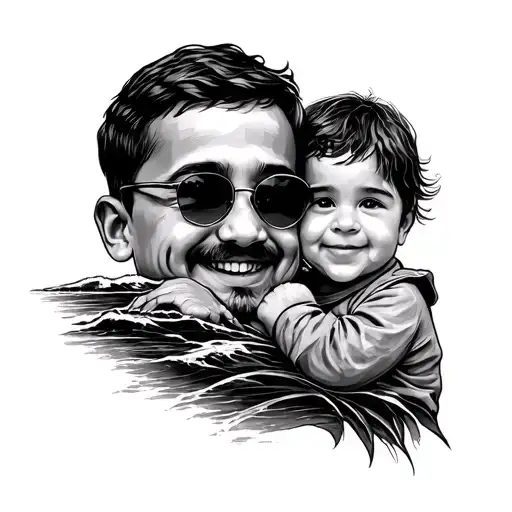 child, poetry, dad, travel tattoo tattoo design idea