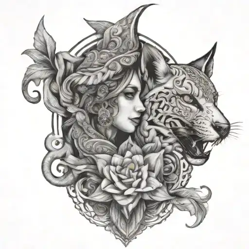 sarah&salam tattoo design idea