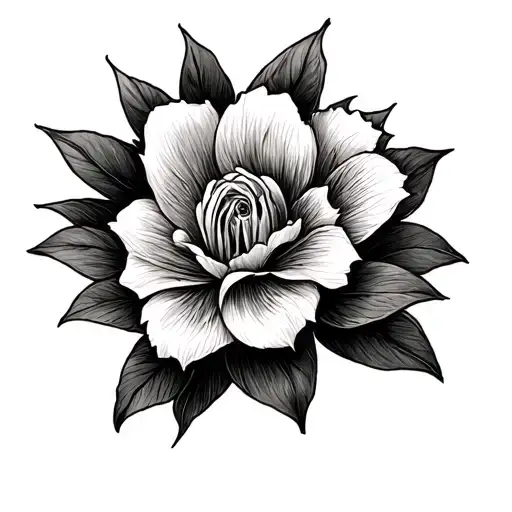 4x4 tattoo design idea