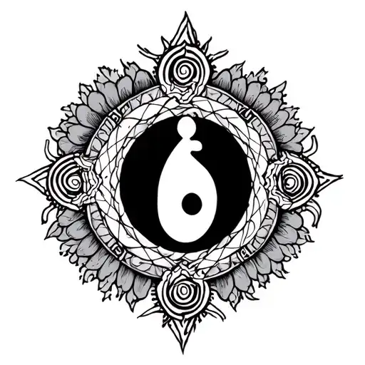 Kundalini tattoo design idea