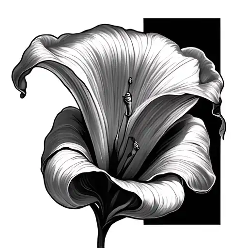 masculine forearm sleeve calla lily tattoo design idea