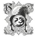 psalm 23 4 tattoo design idea