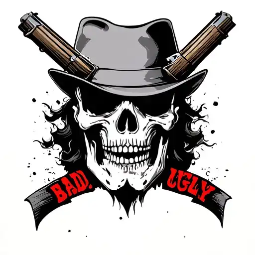 the good the bad and the ugly tattoo design idea
