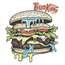 Burger king & Taylor Group tattoo design idea